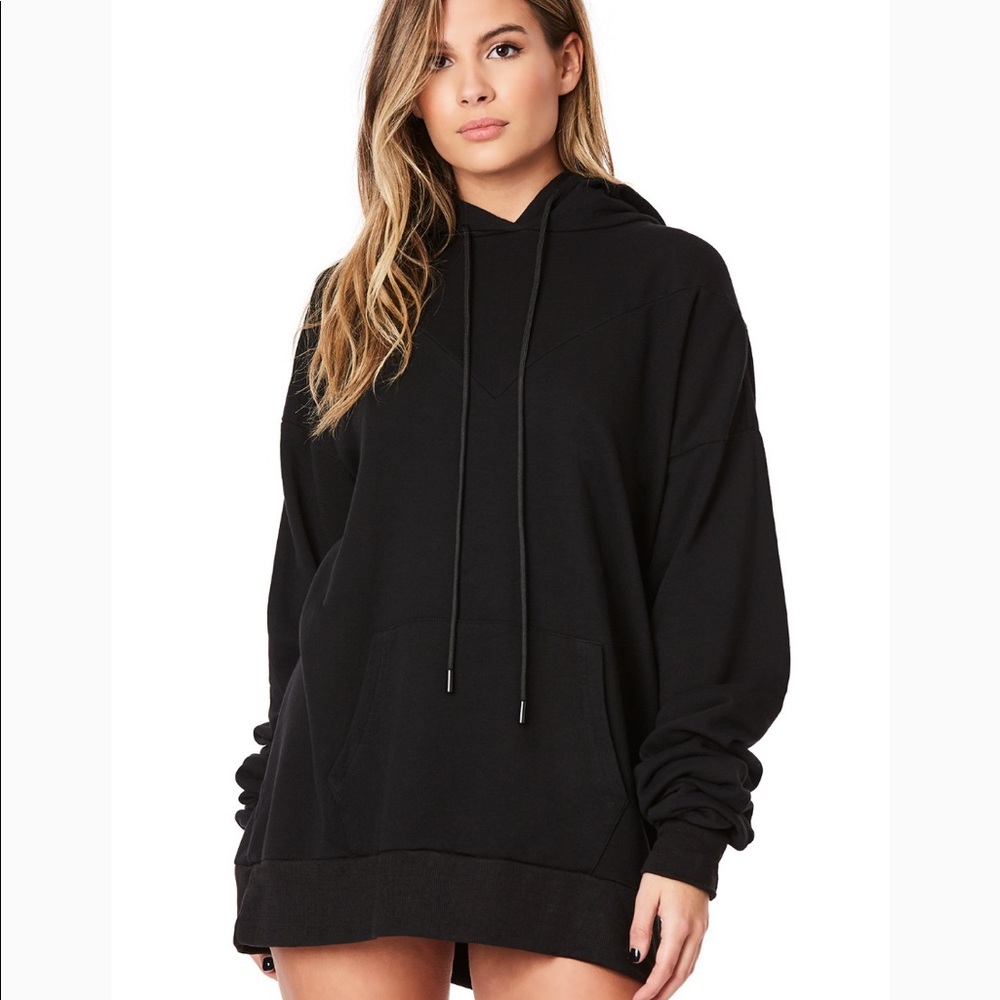LF Black Hoodie Sweatshirt